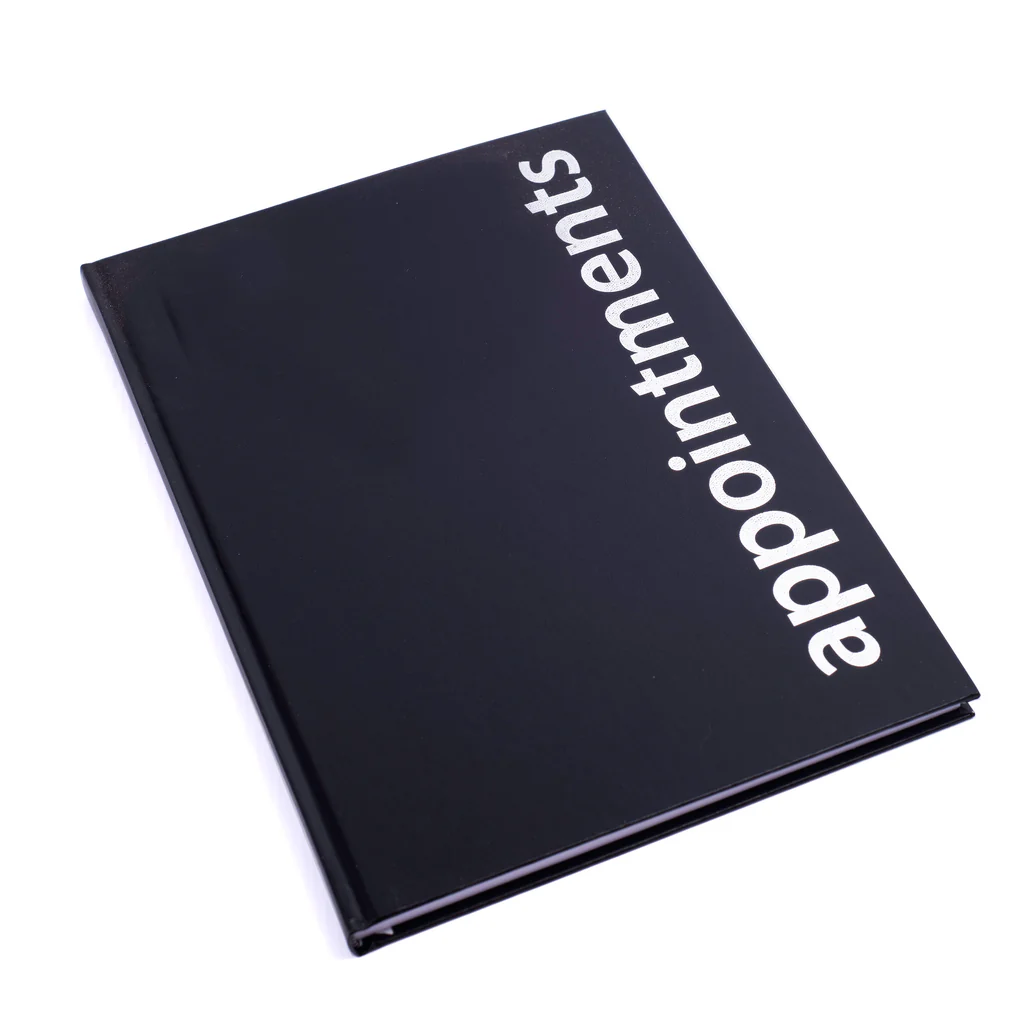 Agenda 6 Assistant book black