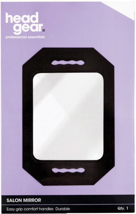Head Gear Foam Black Back Mirror
